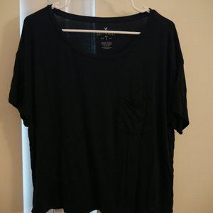 American Eagle Black T-Shirt